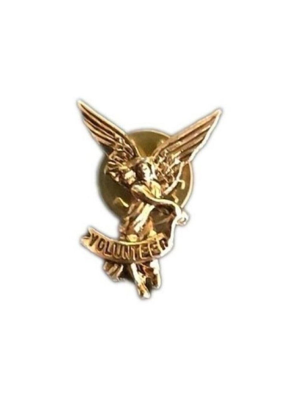 Volunteer Angel Tac Label Pin